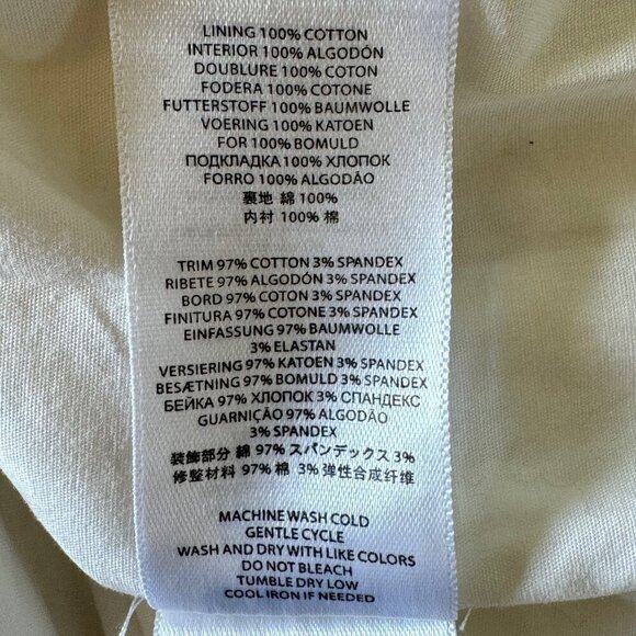 NWOT MICHAEL Michael Kors White & Tan Floral Lace Sheath Dress Size 8 * - Picture 8 of 8